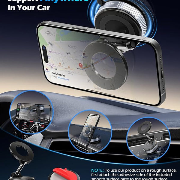 🧲 DriveHarmony MagLock Car Mount