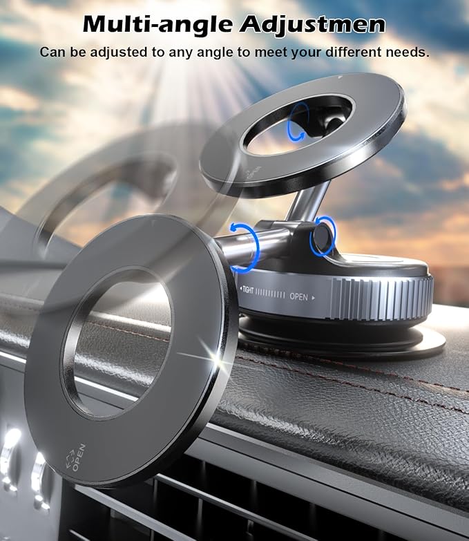 🧲 DriveHarmony MagLock Car Mount