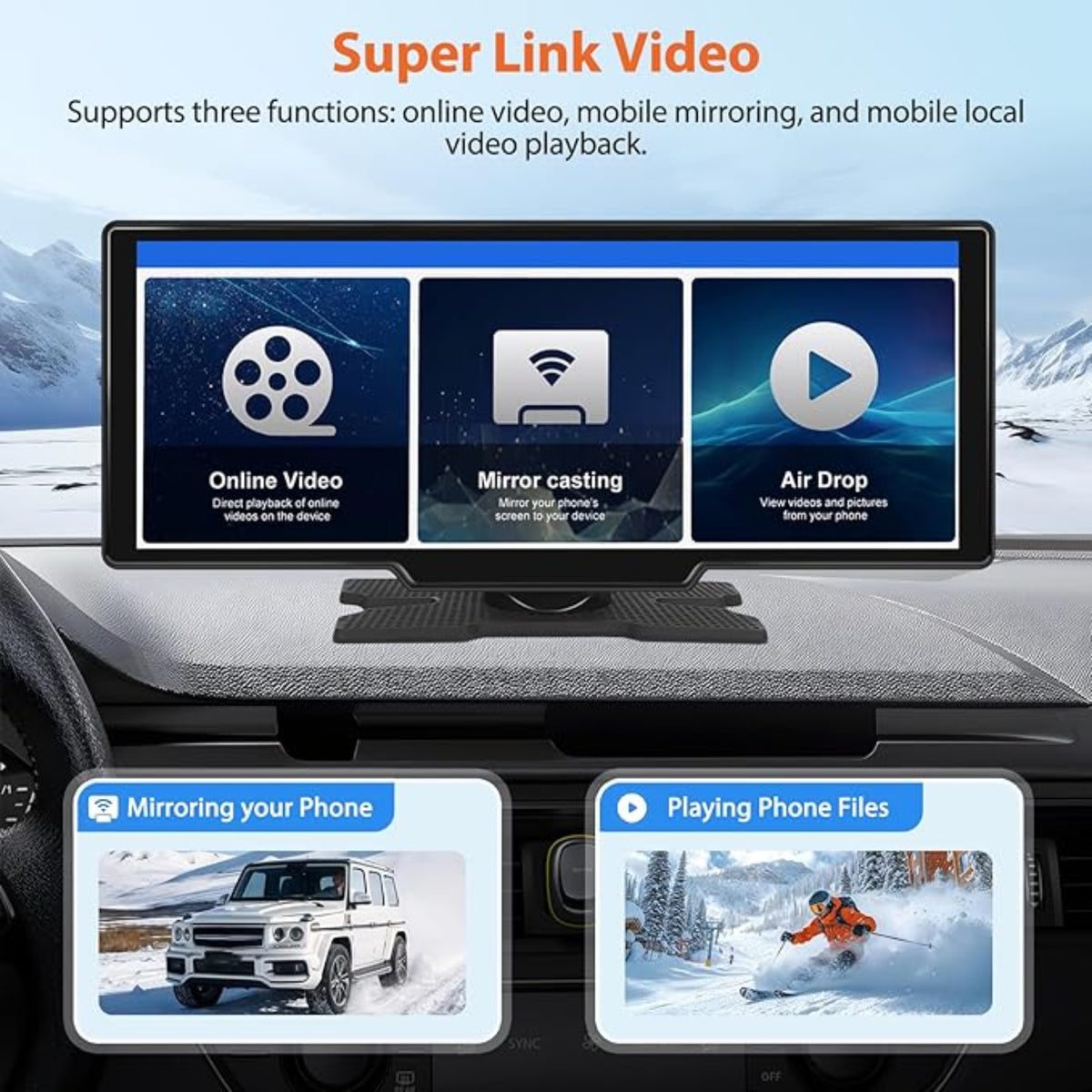 DriveHarmony™ DashSync Pro CarPlay