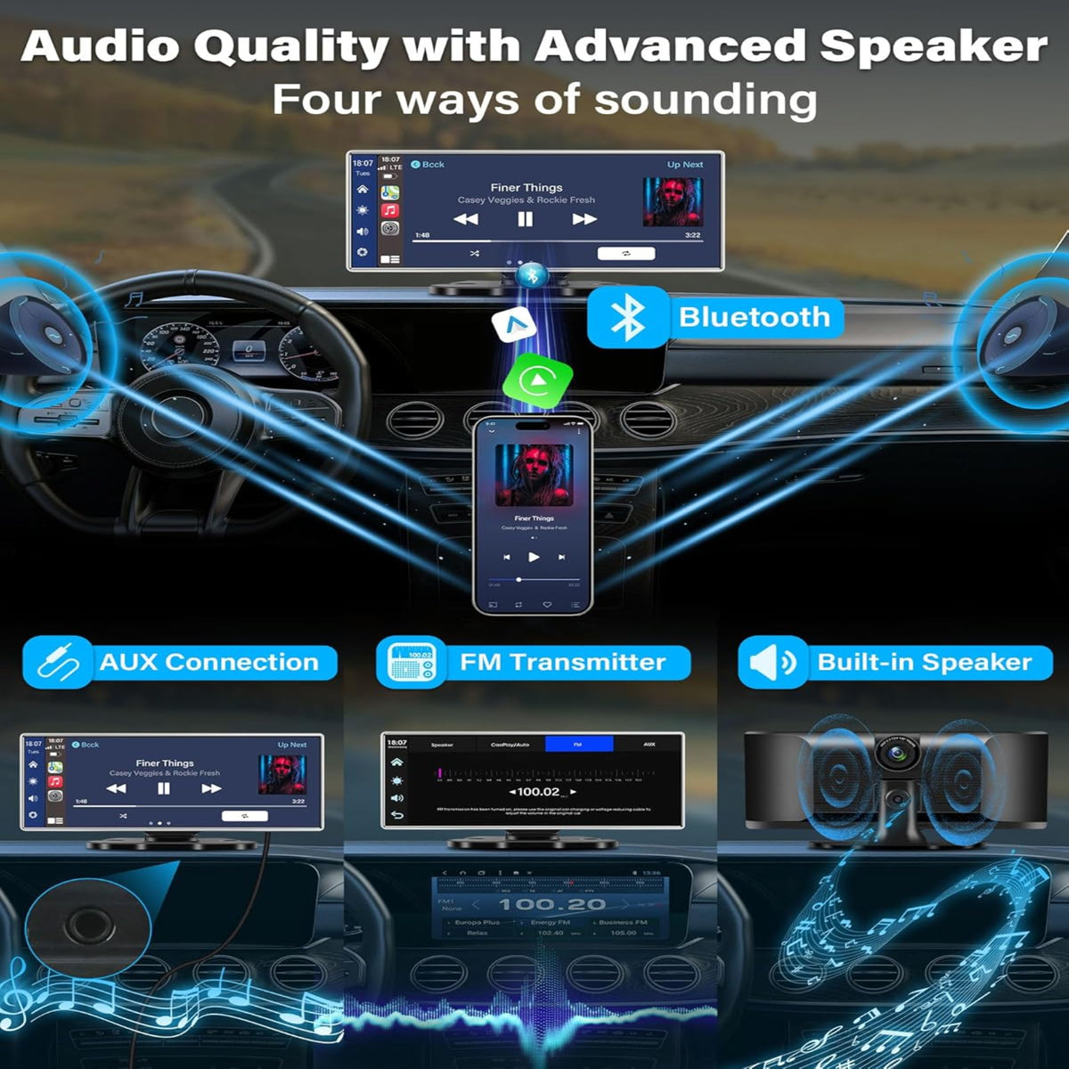 DriveHarmony™ DashSync Pro CarPlay