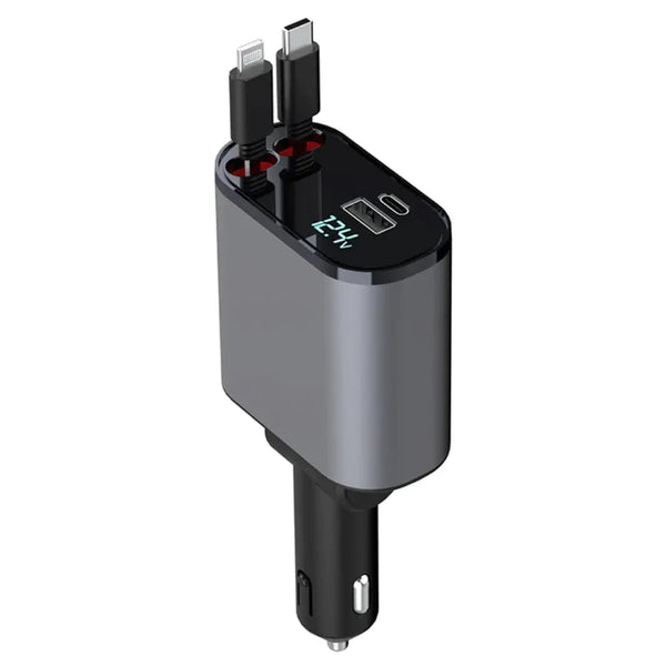 DriveHarmony™ Retractable Fast Car Charger