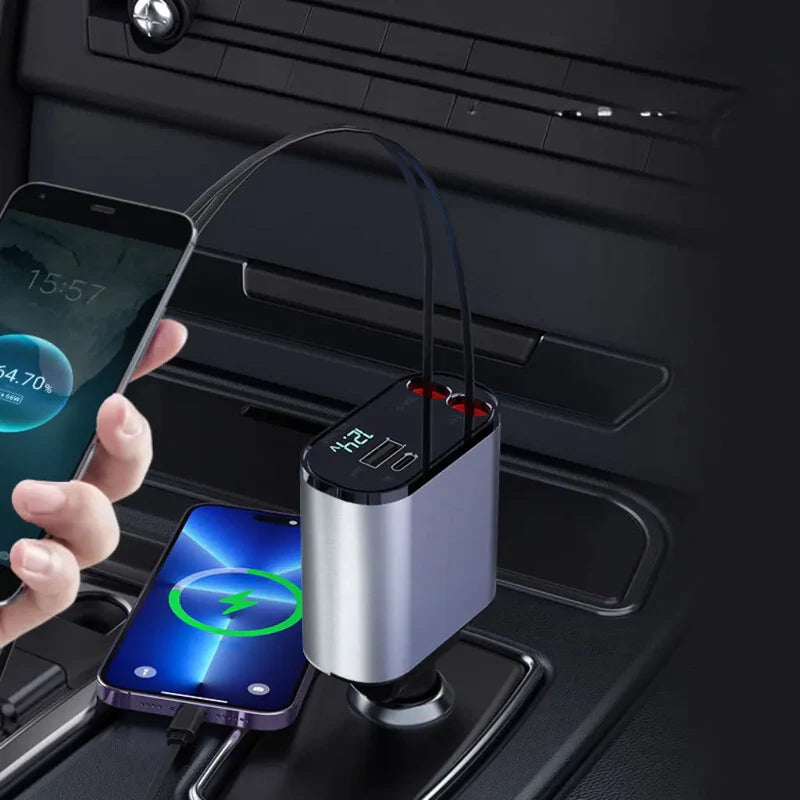 DriveHarmony™ Retractable Fast Car Charger