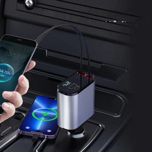 DriveHarmony™ Retractable Fast Car Charger
